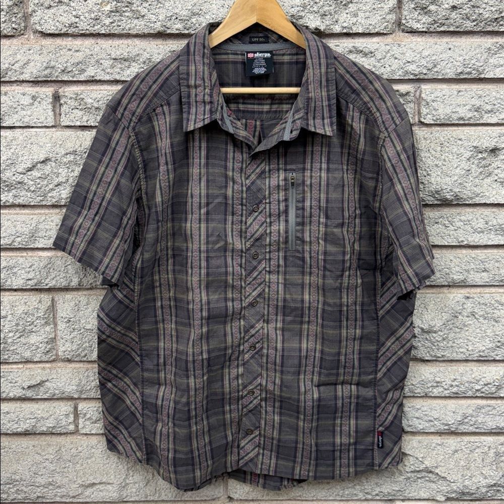 Mens Sherpa upf 50+ shirt sz XL